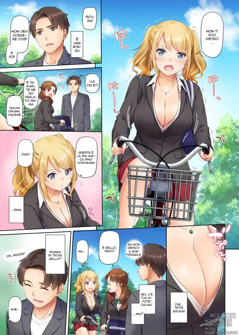 Page 4 of doujinshi Inaka no Deaikei Gal wa Kyonyuu Shojo!? DLO-15