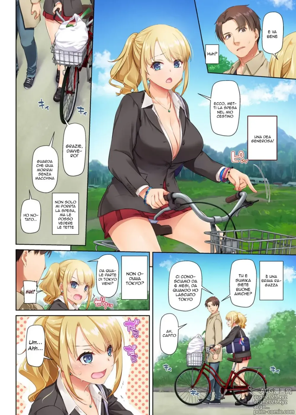 Page 9 of doujinshi Inaka no Deaikei Gal wa Kyonyuu Shojo!? DLO-15