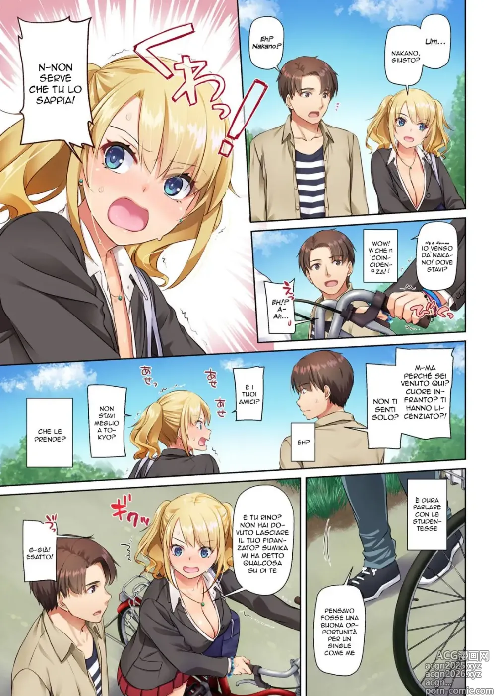Page 10 of doujinshi Inaka no Deaikei Gal wa Kyonyuu Shojo!? DLO-15