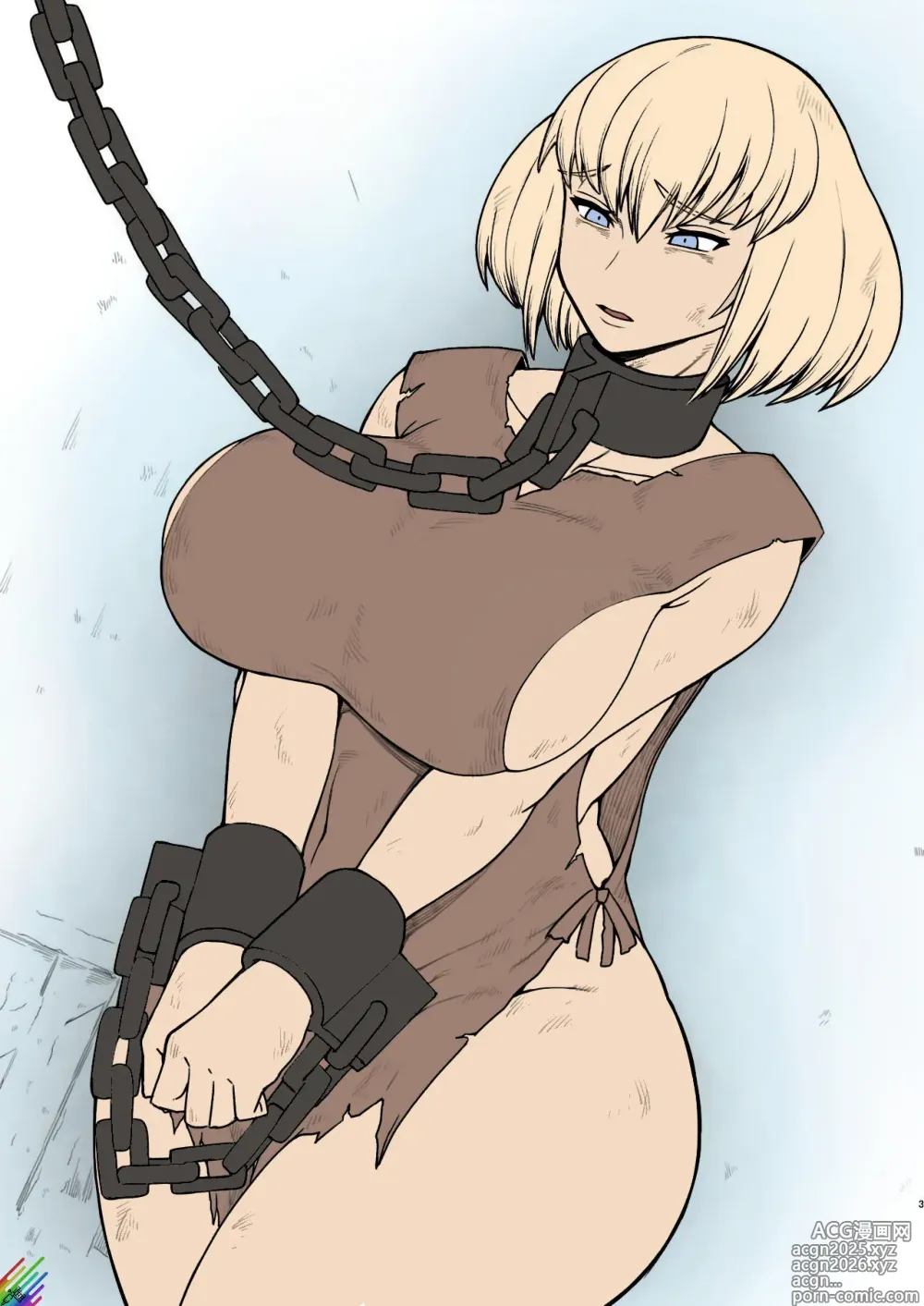 Page 2 of doujinshi In Which a Slave Is Ravaged by a Shota