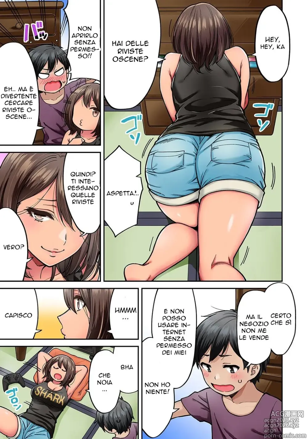 Page 24 of doujinshi Akogare no Nee-chan ga Gal ni Natte Kaette Kita Natsuyasumi 1-3