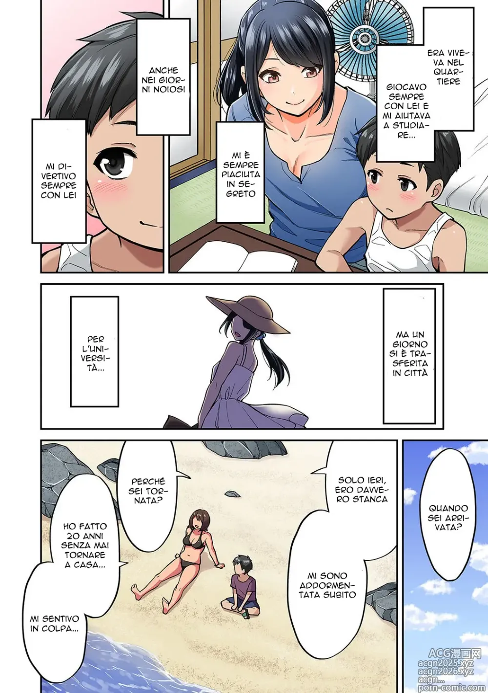 Page 5 of doujinshi Akogare no Nee-chan ga Gal ni Natte Kaette Kita Natsuyasumi 1-3