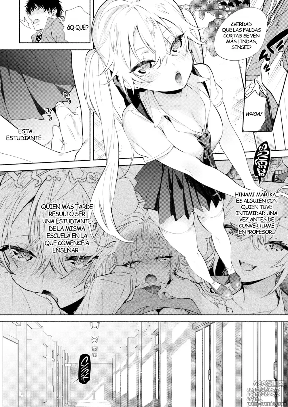 Page 2 of doujinshi More, Sensei