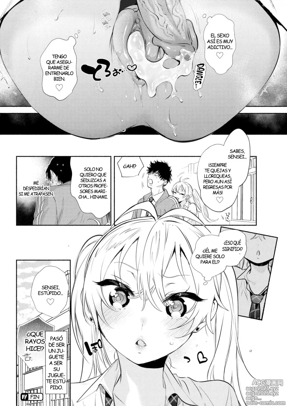 Page 16 of doujinshi More, Sensei