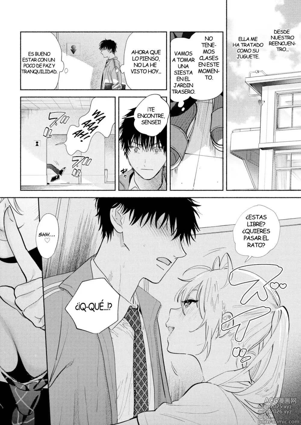 Page 10 of doujinshi More, Sensei