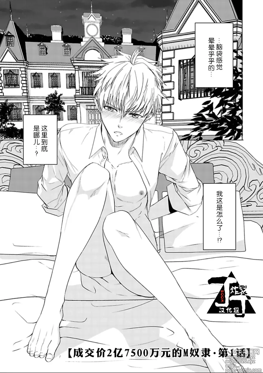 Page 3 of manga 成交价2亿7500万元的M奴隶