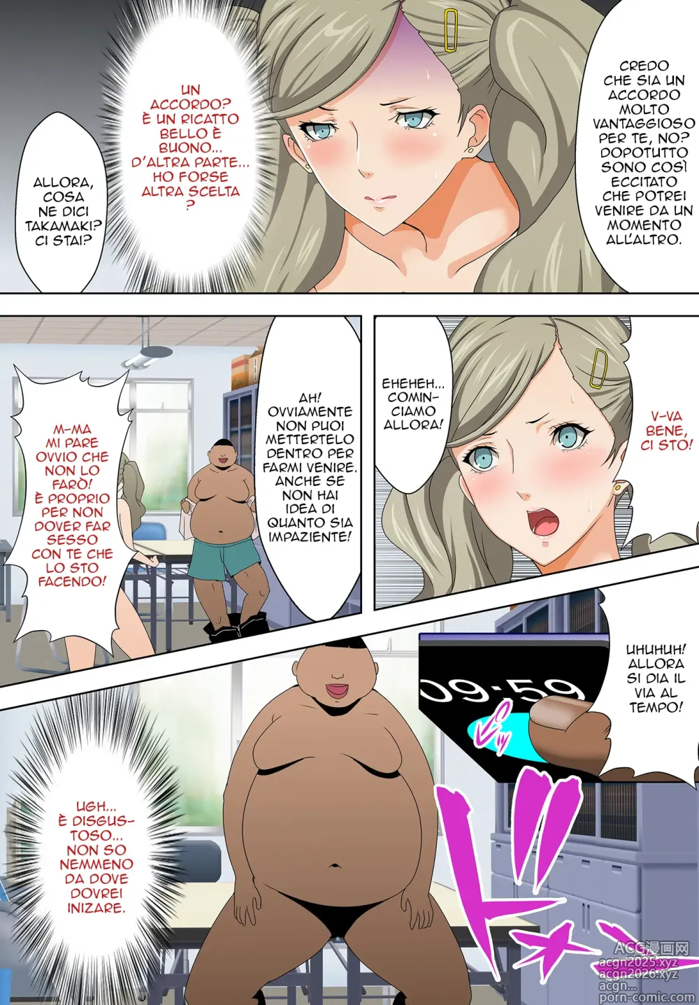 Page 6 of doujinshi 10 Minuti x 3 Sborrate - Lidolo della scuola costretta a fare SESSO!