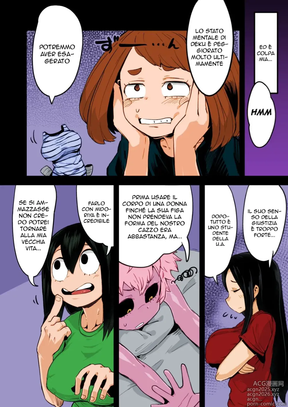 Page 22 of doujinshi Boku to Nottori Villain Nakademia (Boku no Hero Academia) [Italian][Colorized] 1-4