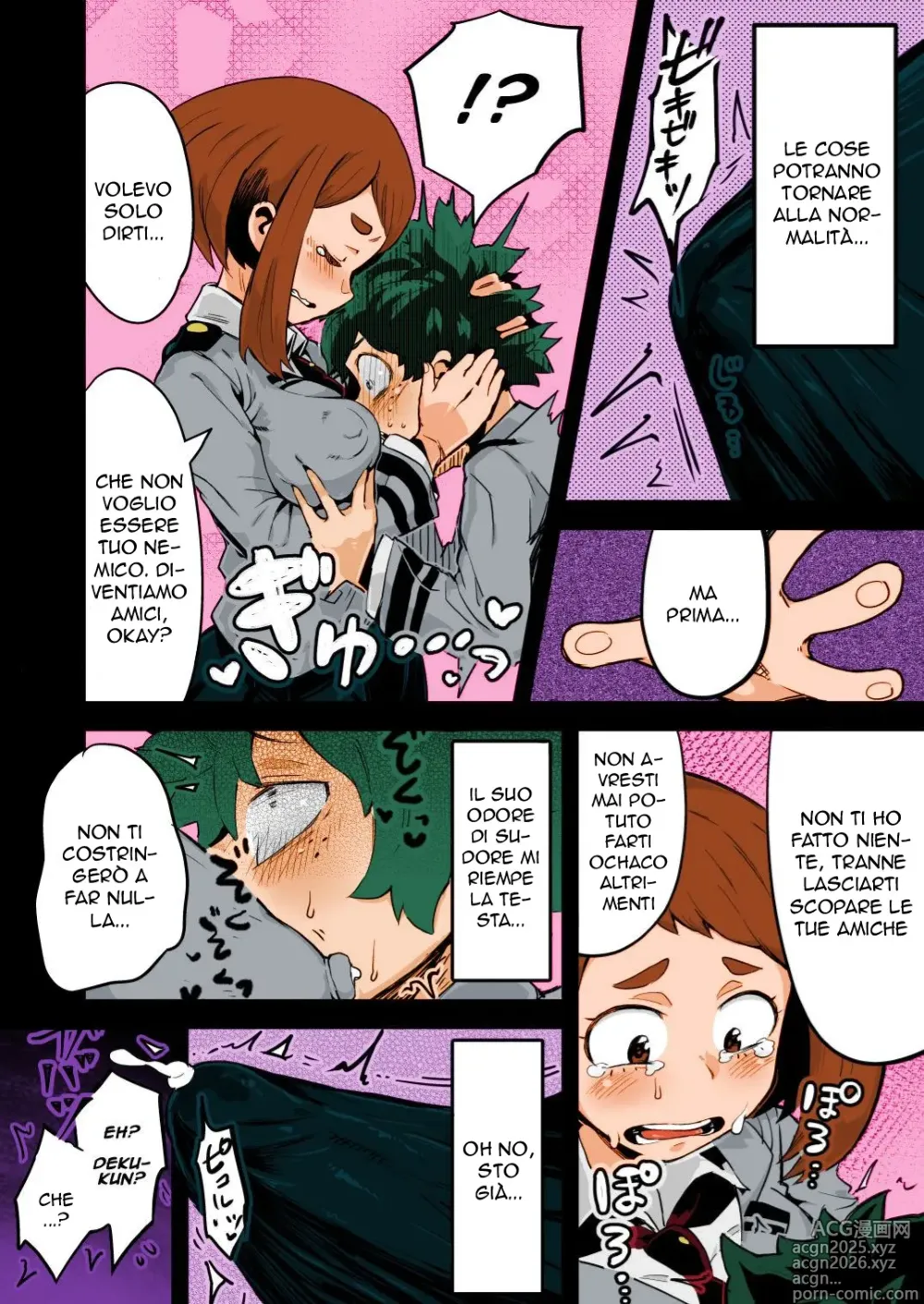 Page 26 of doujinshi Boku to Nottori Villain Nakademia (Boku no Hero Academia) [Italian][Colorized] 1-4