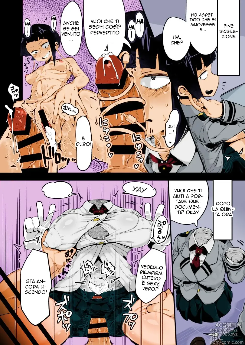 Page 32 of doujinshi Boku to Nottori Villain Nakademia (Boku no Hero Academia) [Italian][Colorized] 1-4