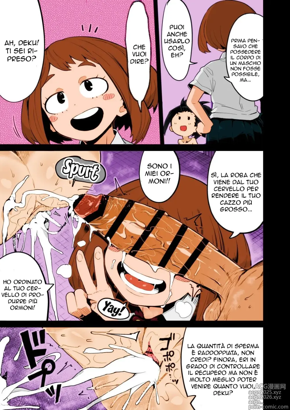 Page 43 of doujinshi Boku to Nottori Villain Nakademia (Boku no Hero Academia) [Italian][Colorized] 1-4
