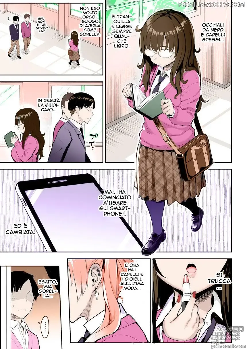 Page 4 of doujinshi La mia sorellina era un topo da biblioteca ed è diventata una troia con le tettone, quindi io…! 1-3 + Ch.0