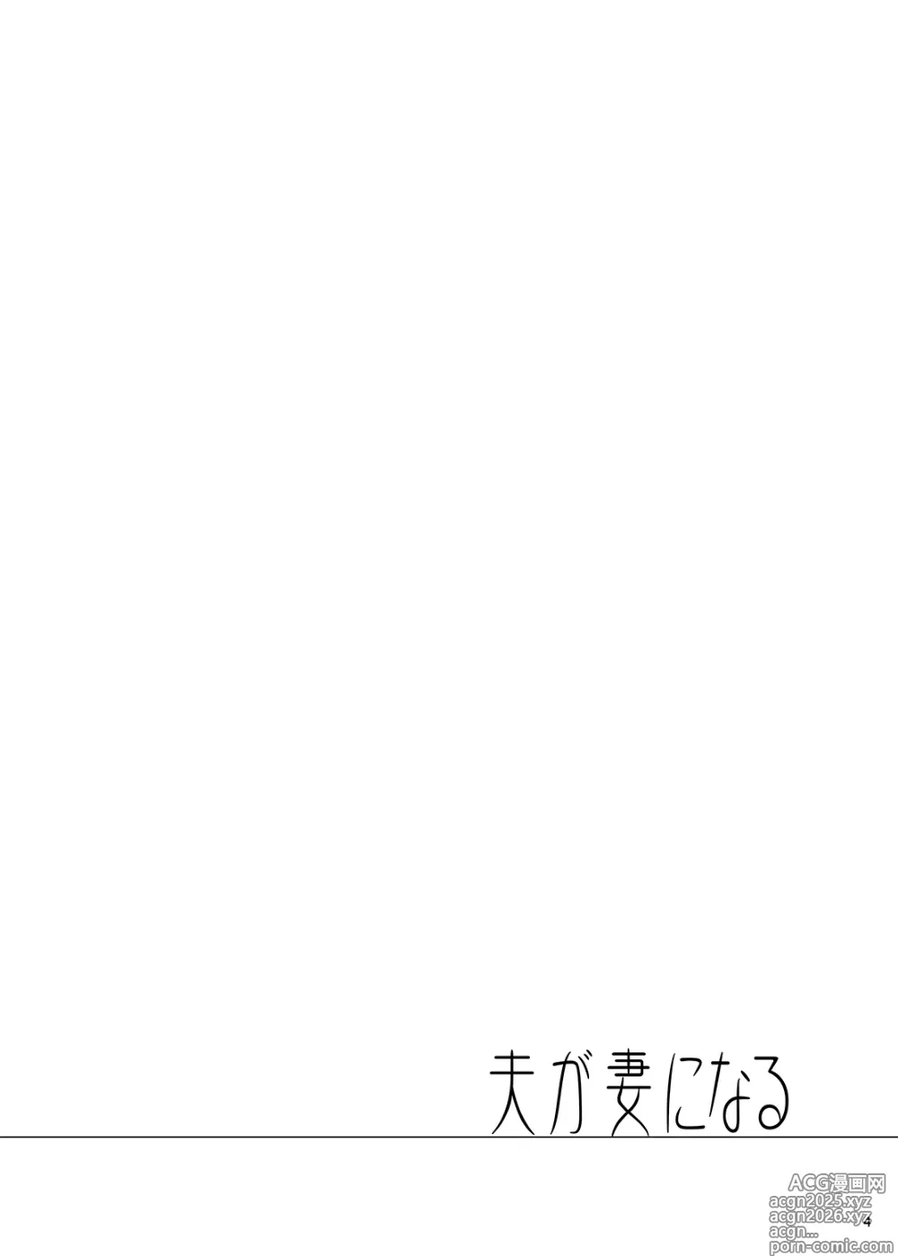 Page 3 of doujinshi Otto ga Tsuma ni Naru