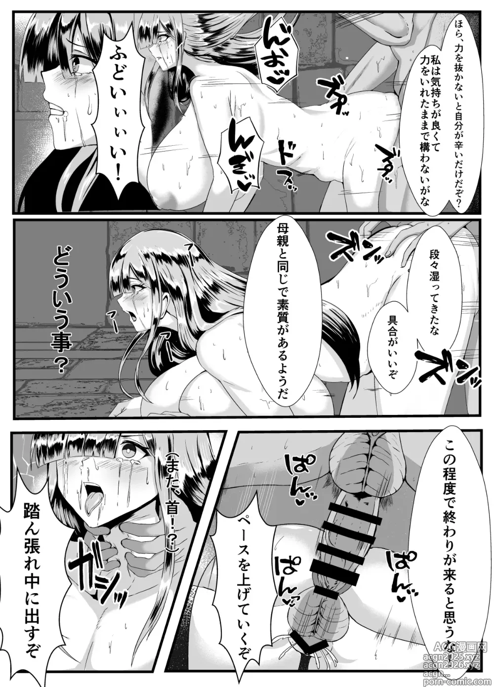 Page 11 of doujinshi Dark Elf Futanari ga Fukushuu de Mura o Yaku