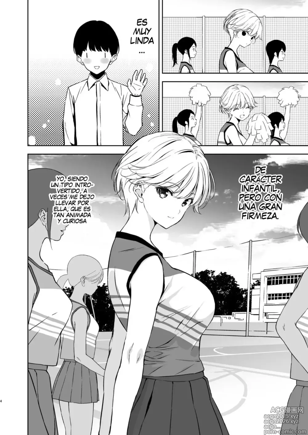Page 3 of doujinshi Binyuu no Kanojo ga Iru no ni Taisoubu no Bakunyuu ga Sasottekuru