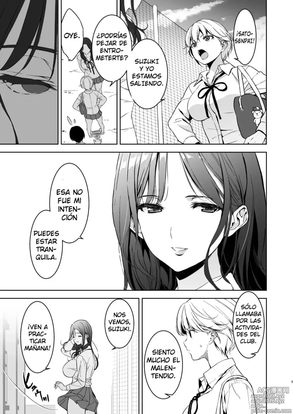 Page 8 of doujinshi Binyuu no Kanojo ga Iru no ni Taisoubu no Bakunyuu ga Sasottekuru