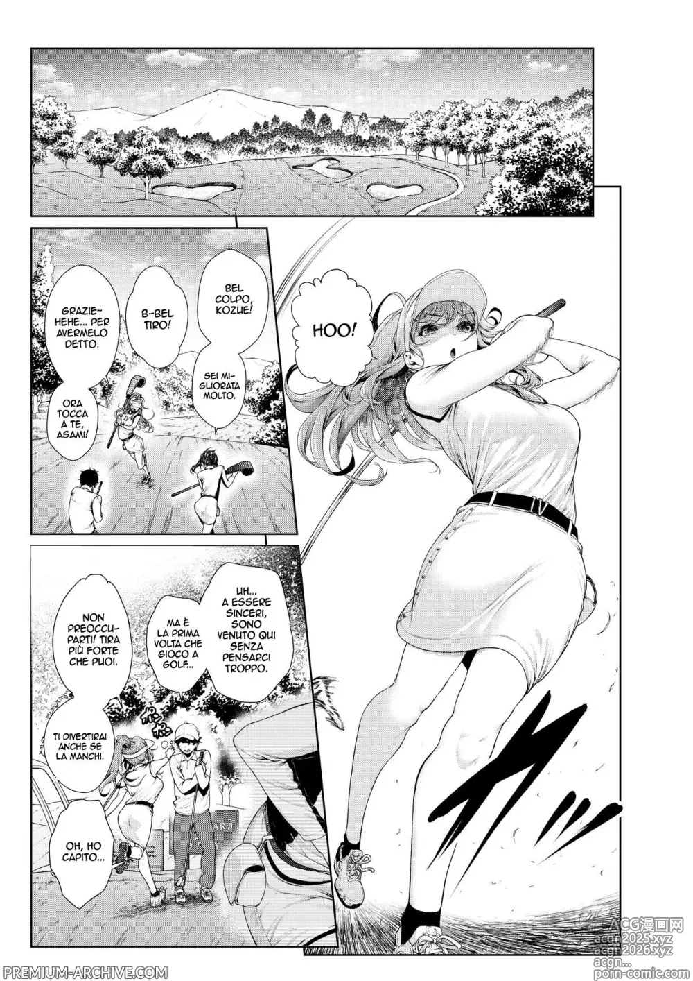 Page 1 of doujinshi Il Mio Capo e il Golf