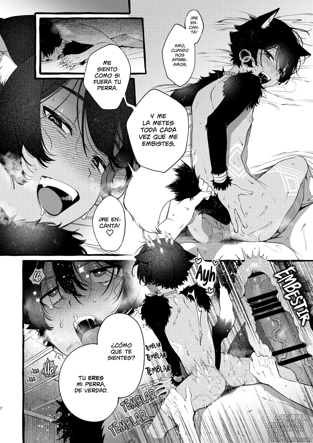 Page 6 of doujinshi Un día a solas con un niño bestia