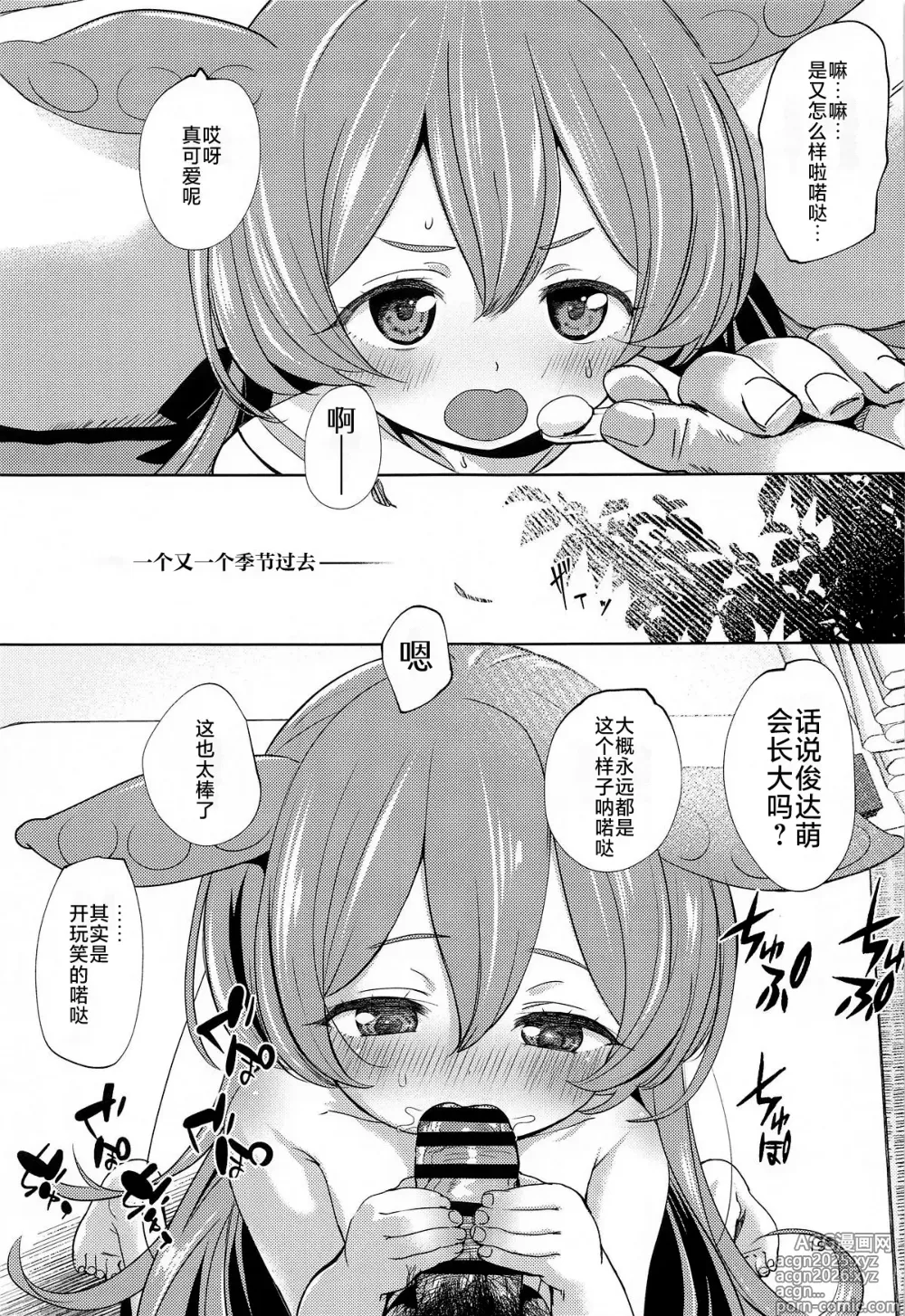 Page 19 of doujinshi 俊达萌没有人权！？