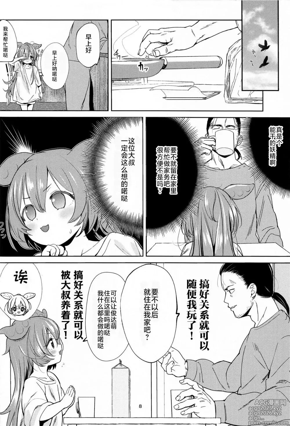 Page 8 of doujinshi 俊达萌没有人权！？