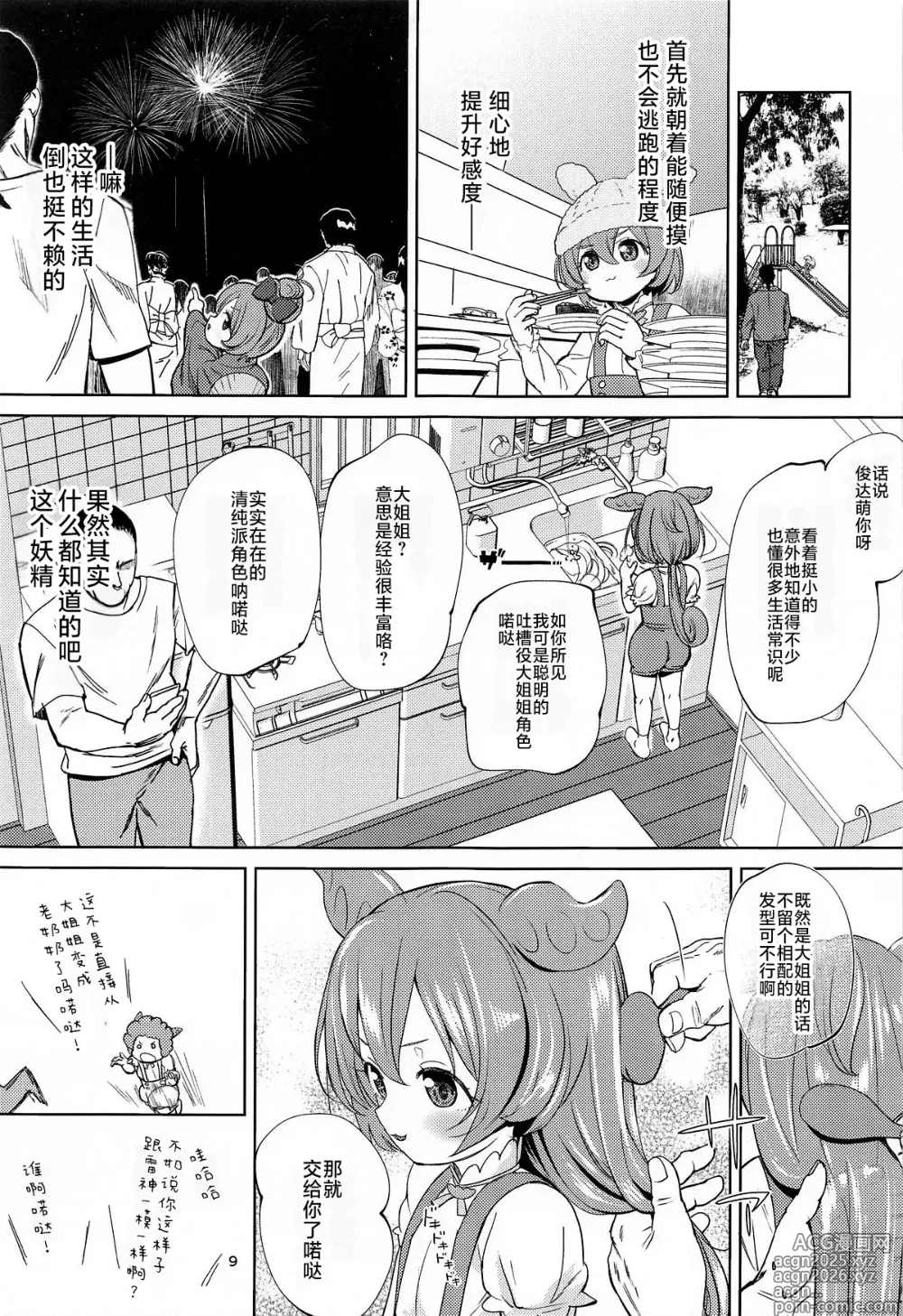 Page 9 of doujinshi 俊达萌没有人权！？