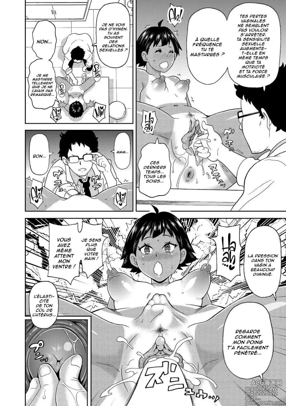 Page 8 of doujinshi Sujet d'examen : Mlle A (decensored)