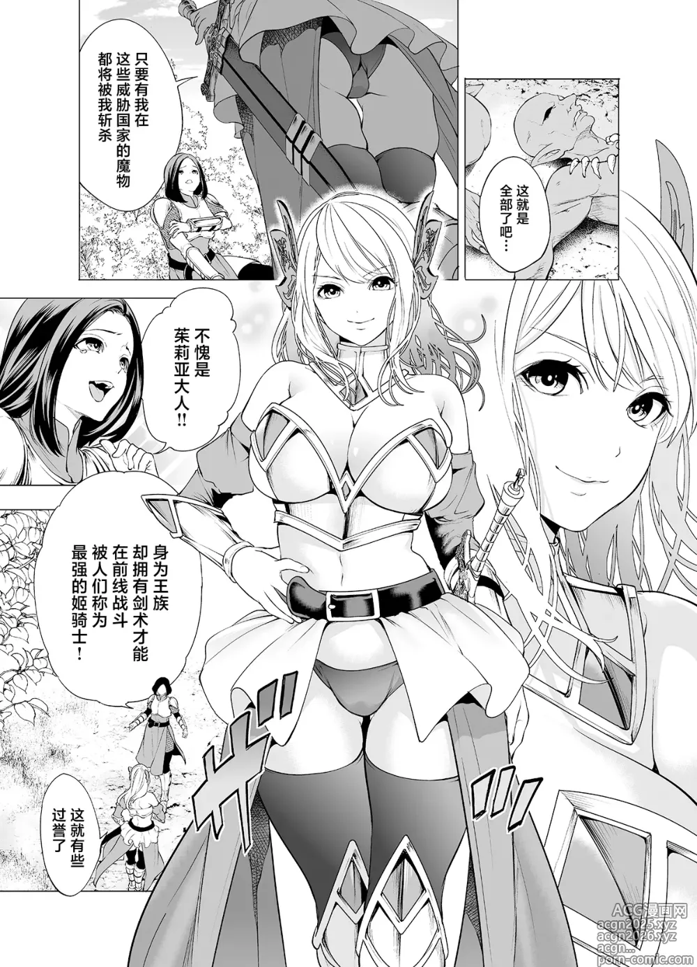 Page 3 of doujinshi 姬骑士、堕落于快乐中