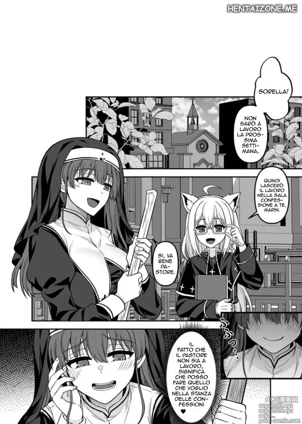 Page 3 of doujinshi La Doppia Vita della Suora