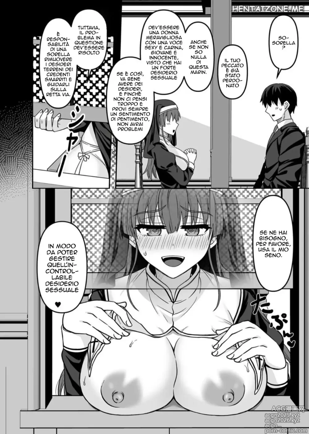 Page 7 of doujinshi La Doppia Vita della Suora