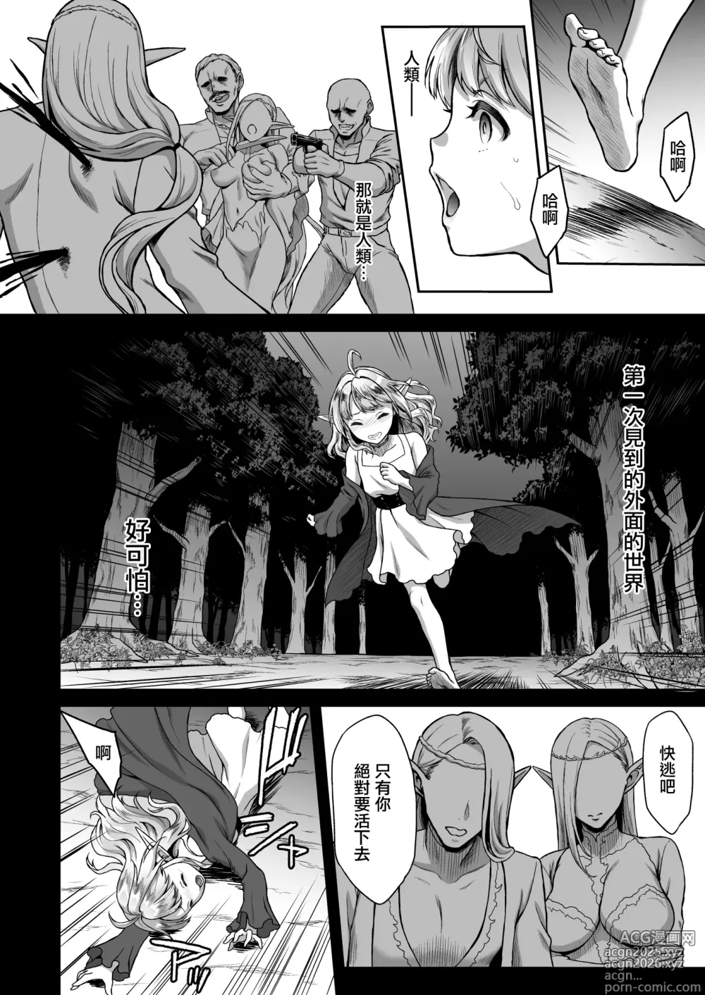 Page 4 of manga 黄昏の娼エルフ4
