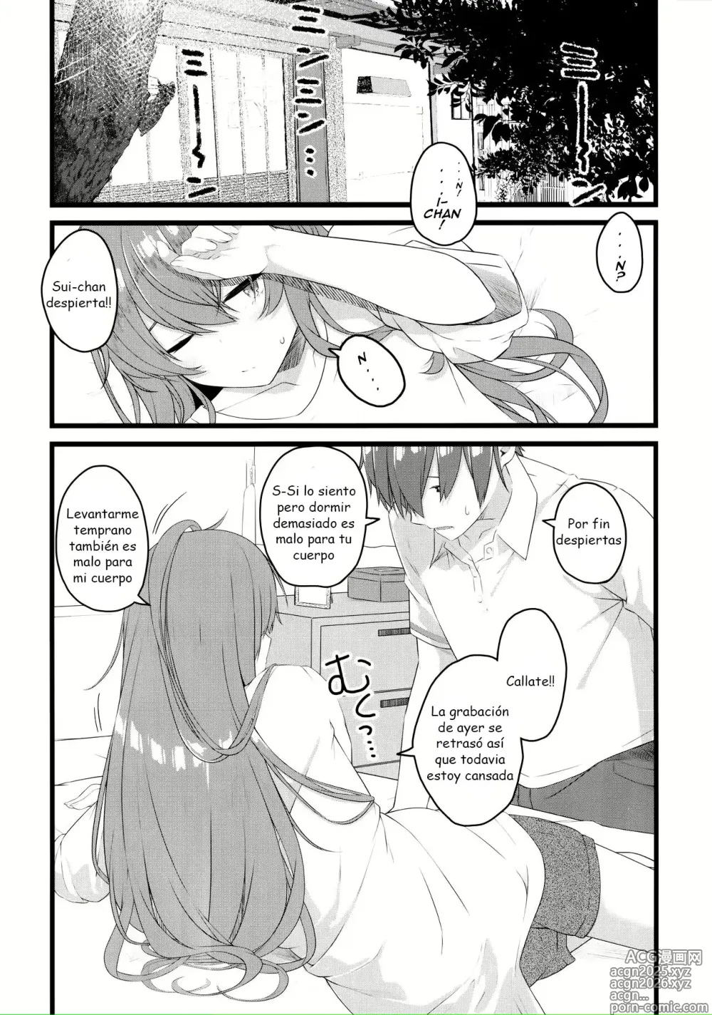 Page 2 of doujinshi Suisei wa Yane no shita de Madoromu