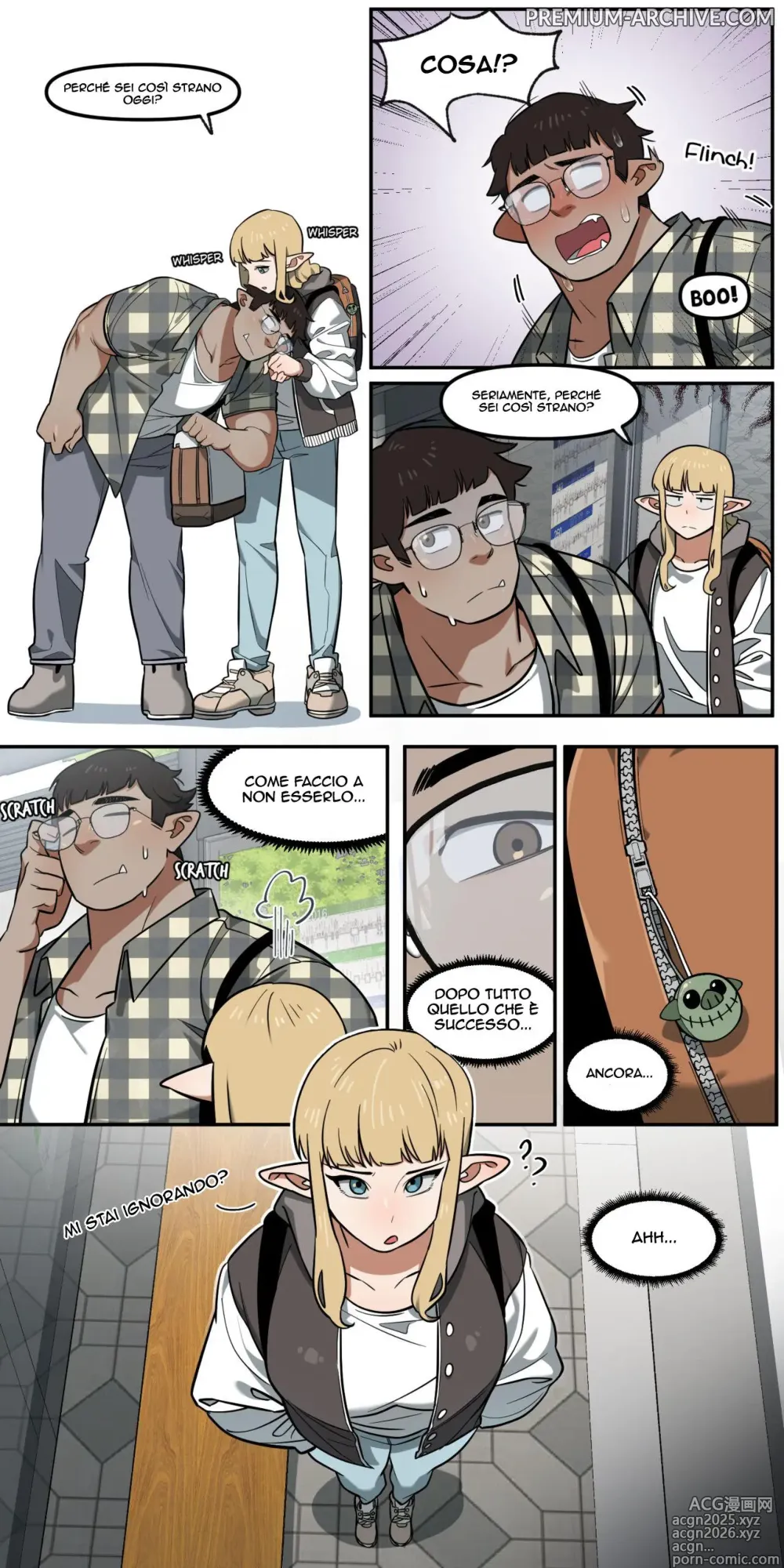 Page 6 of doujinshi La mia amica d'infanzia si è rivelata una streamer porno (uncensored)