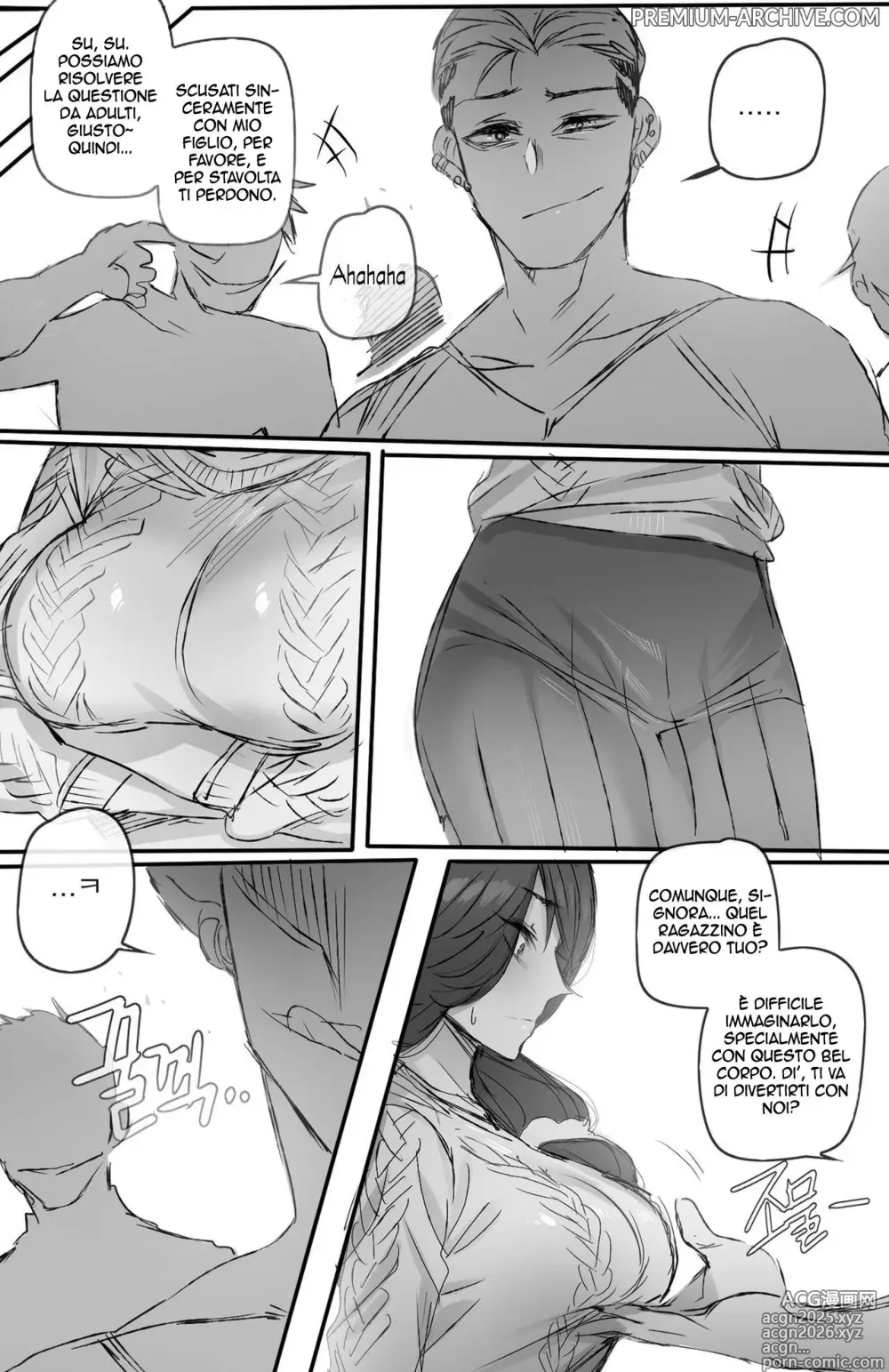 Page 5 of doujinshi Disciplina 1+2 Italian