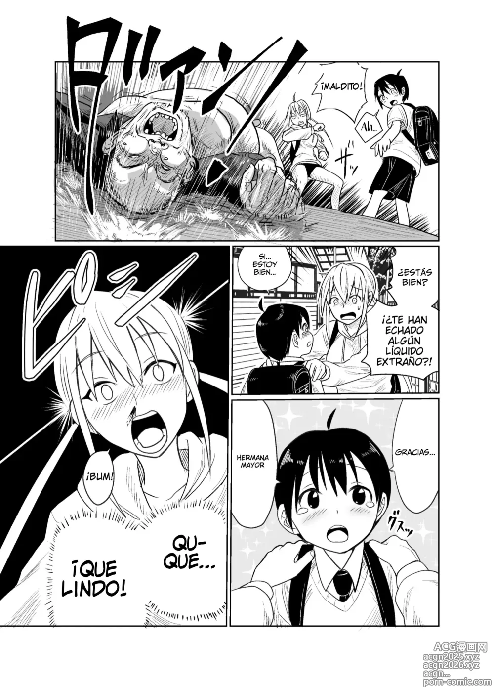Page 5 of doujinshi Un chico joven y una chica Acosadora