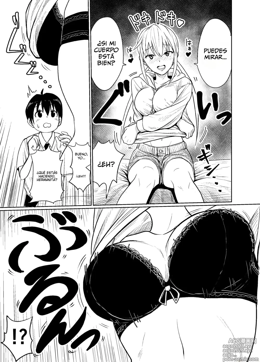 Page 7 of doujinshi Un chico joven y una chica Acosadora