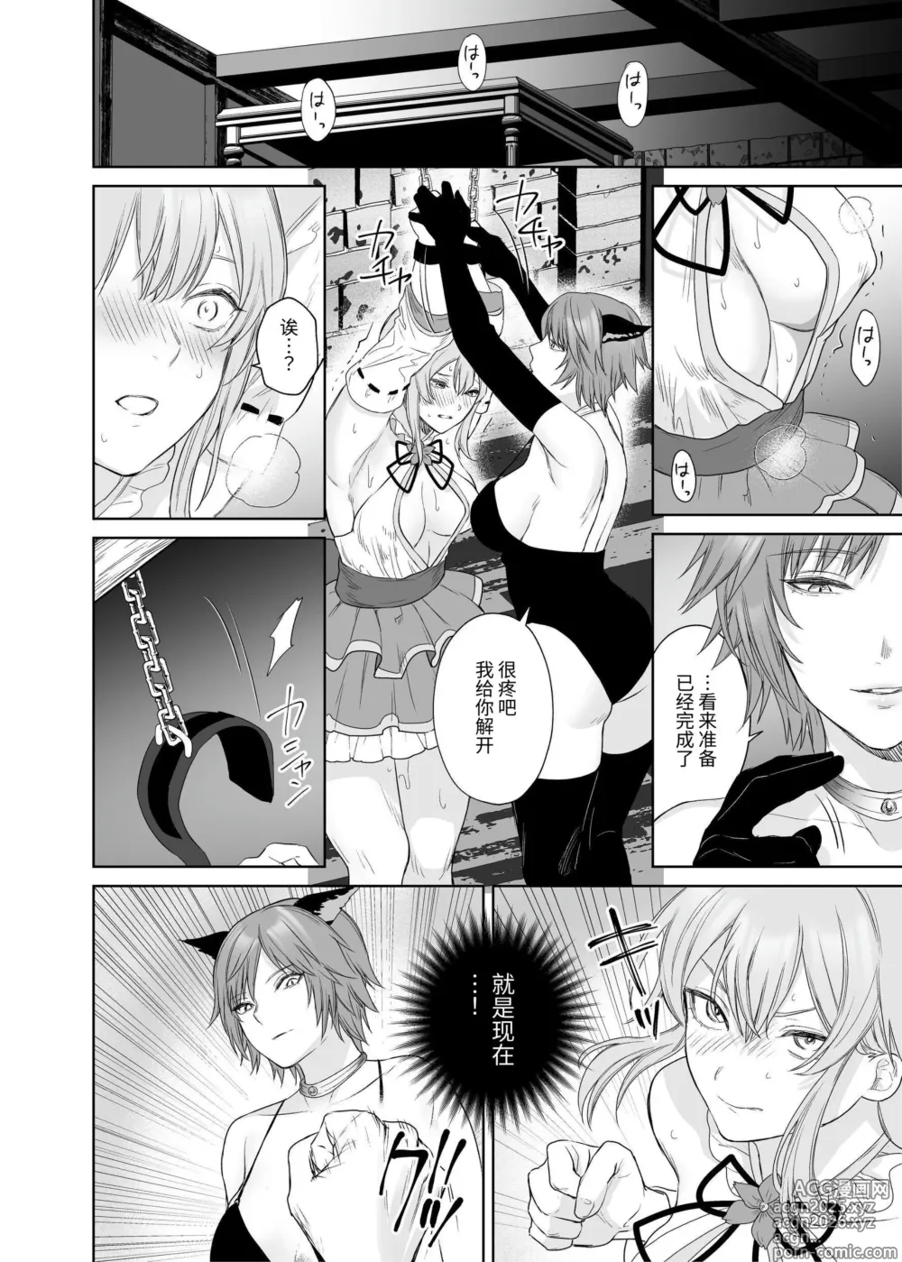 Page 11 of doujinshi 新人冒险者的女同堕落快乐调教
