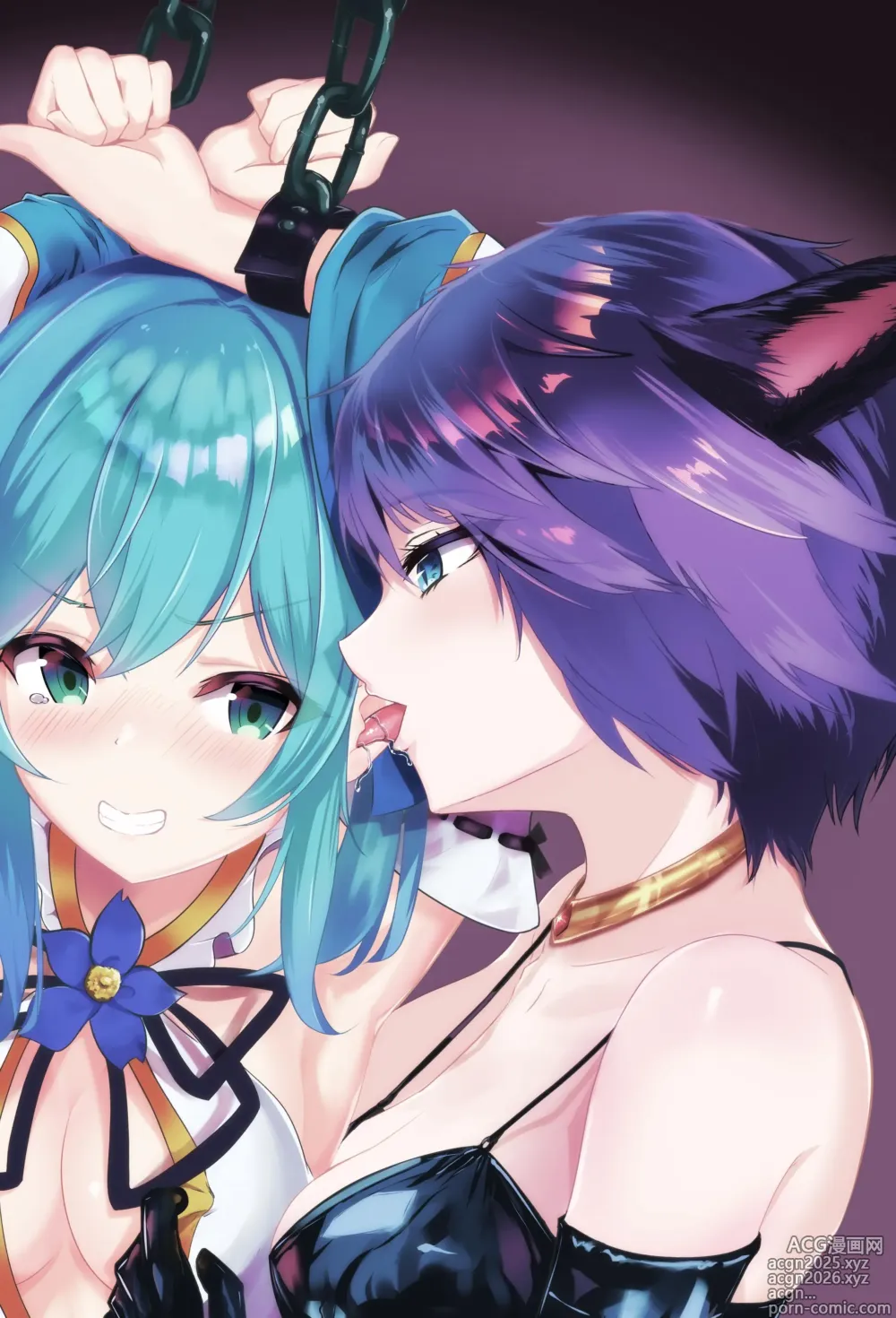 Page 36 of doujinshi 新人冒险者的女同堕落快乐调教