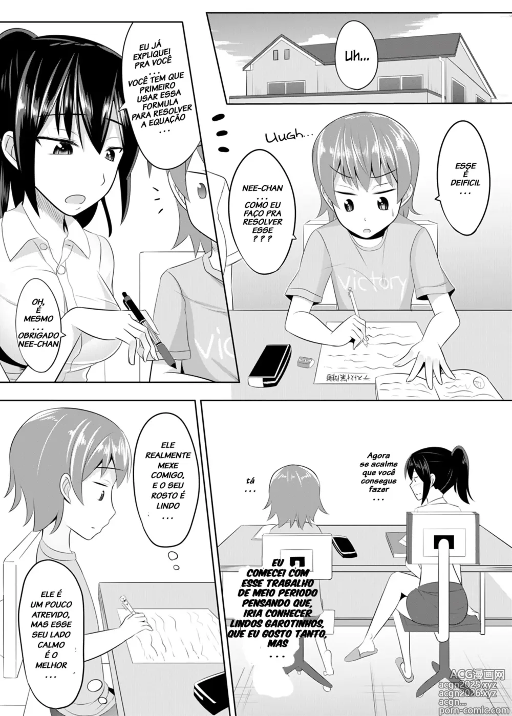 Page 4 of doujinshi Oneesan Extremamente Sádica Disciplina Implacavelmente um Shota Até Ele se Tornar Seu Pet