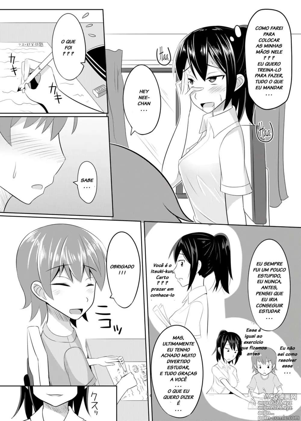 Page 5 of doujinshi Oneesan Extremamente Sádica Disciplina Implacavelmente um Shota Até Ele se Tornar Seu Pet