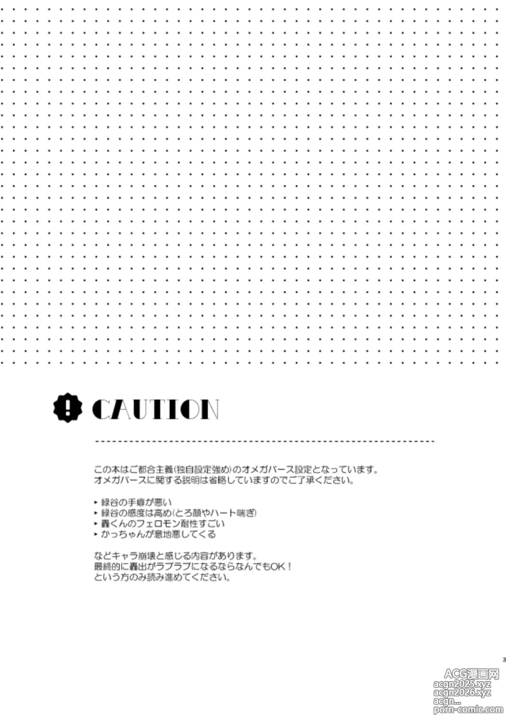 Page 3 of doujinshi Kimi Collection