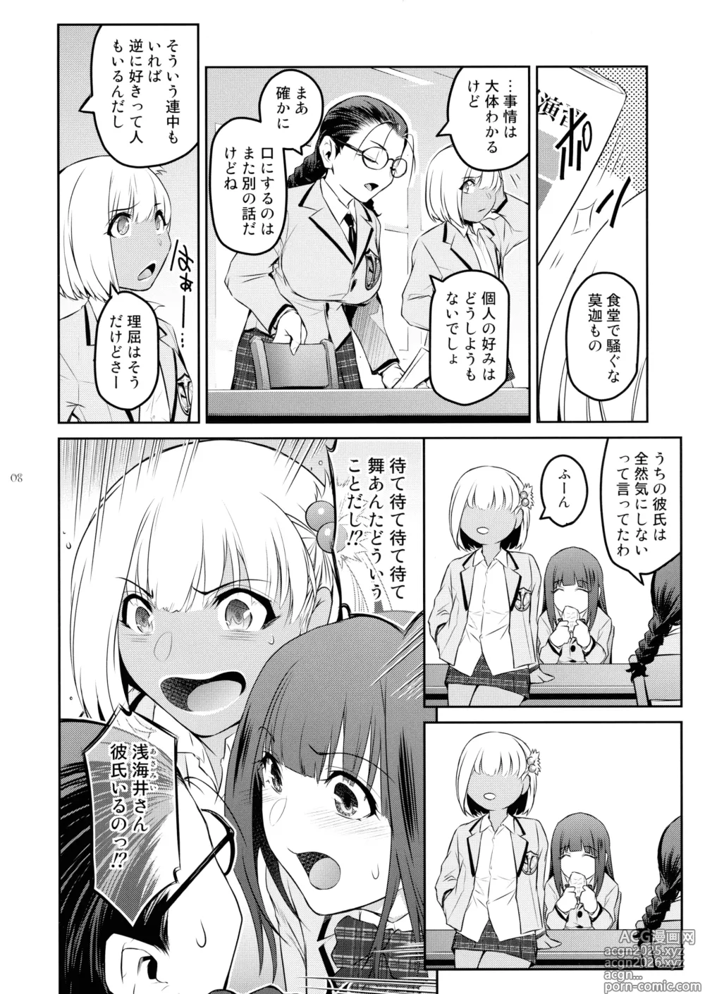 Page 8 of doujinshi Futajou! 3