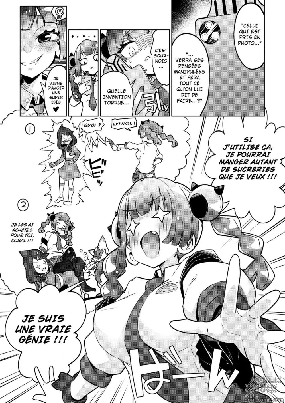 Page 4 of doujinshi Coral-chan no Warudakumi