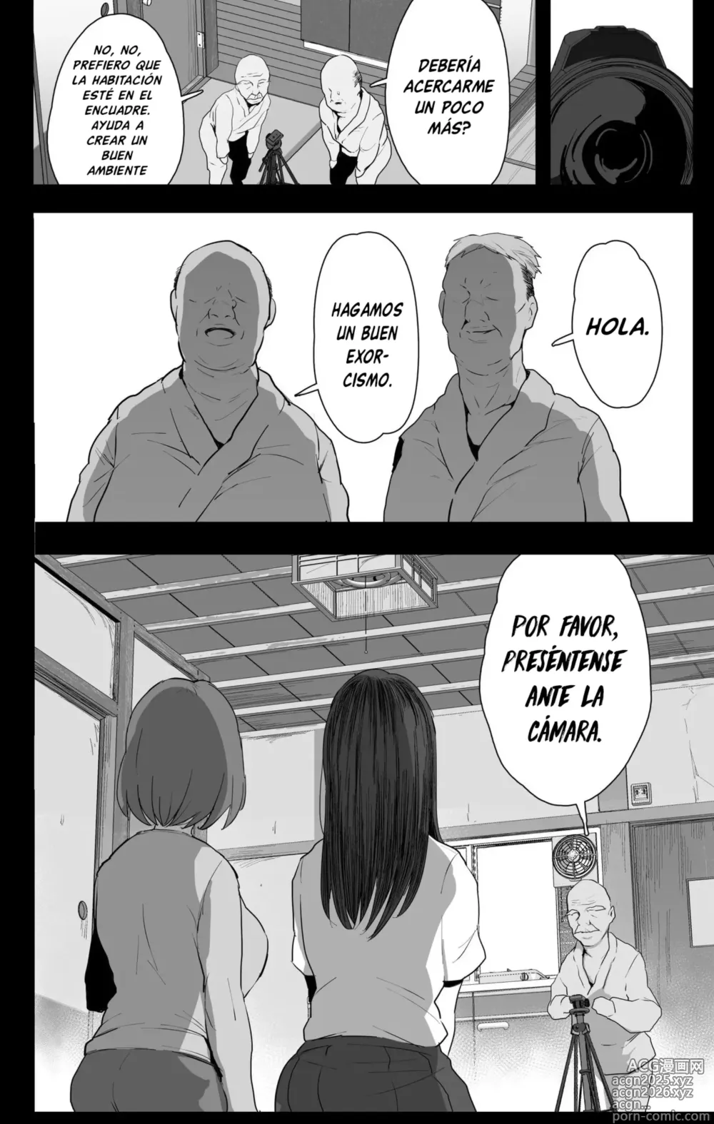 Page 15 of doujinshi Realizamos un Exorcismo, Filmando una Película Porno de Madre e Hija♥