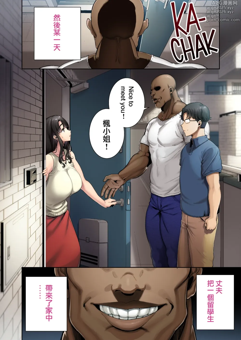 Page 4 of doujinshi ワイルド式日本人妻の寝取り方 1-3全彩+4【中文】