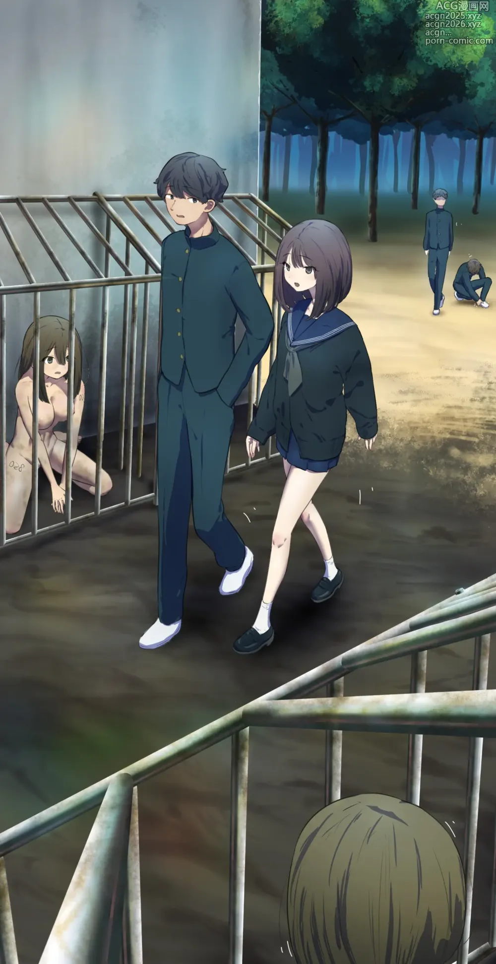 Page 19 of doujinshi After touring the human barn, I went inside the cage
