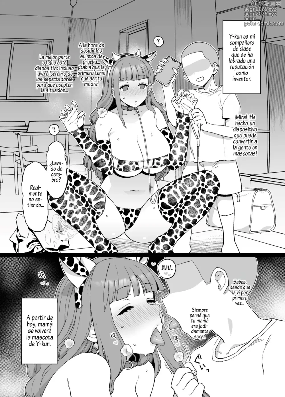 Page 3 of doujinshi Mama ga Saimin NTR Sareru Manga