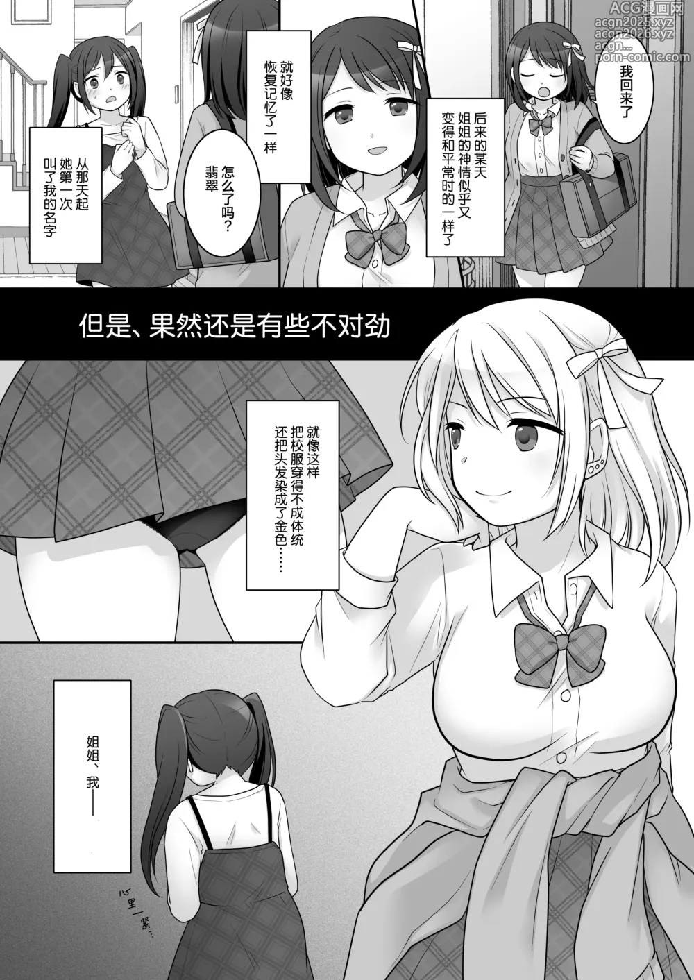 Page 3 of doujinshi 不良 in 女友 番外编 ~我姐姐的身体被不良男给占据了~
