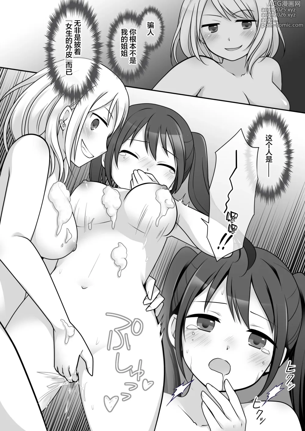 Page 8 of doujinshi 不良 in 女友 番外编 ~我姐姐的身体被不良男给占据了~