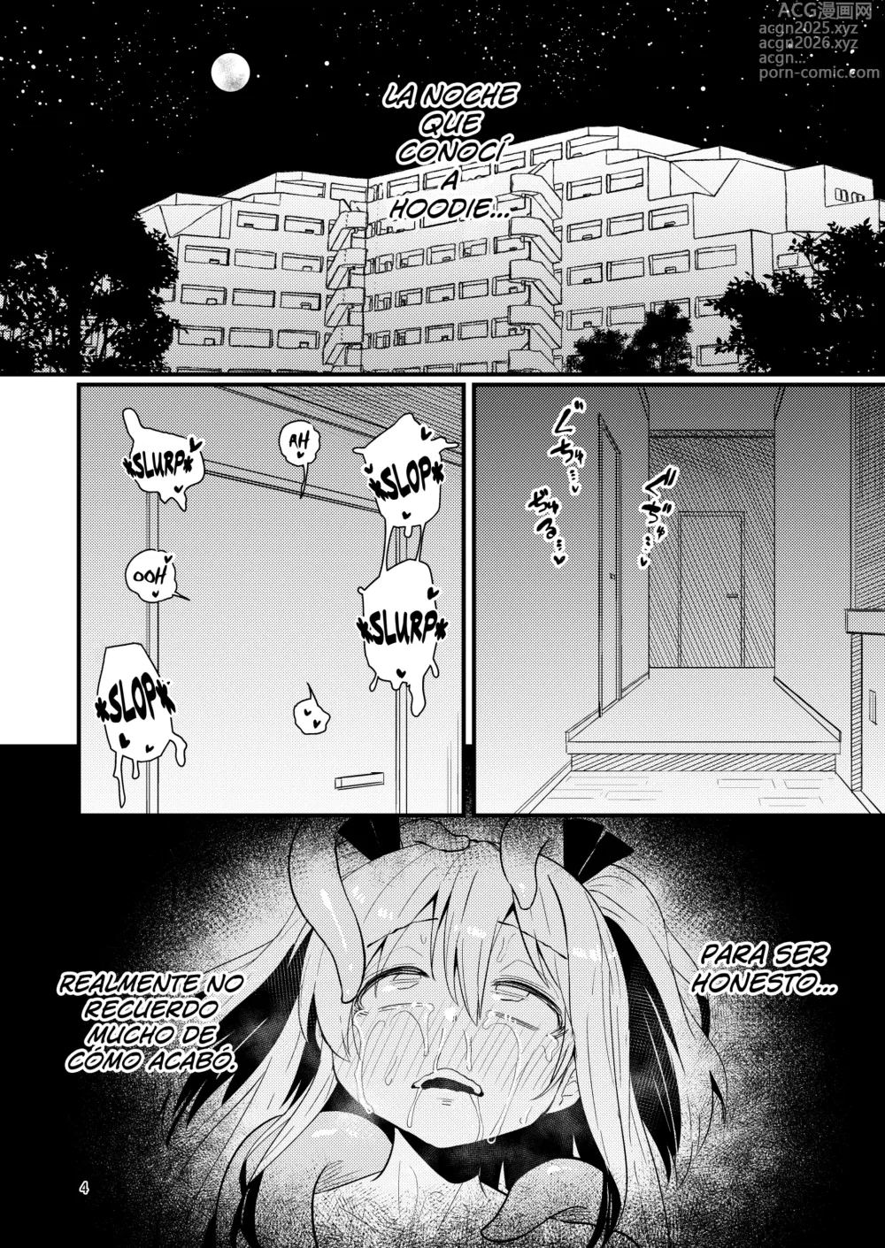 Page 3 of doujinshi Shokushu Uri no Hoodie 2 -Parte 01-