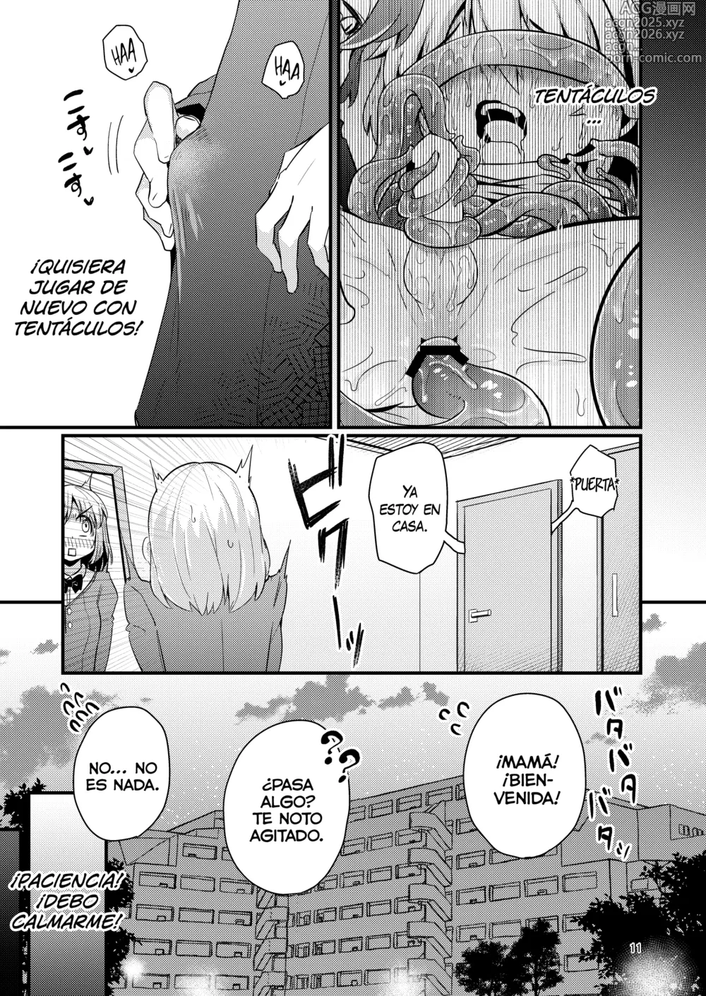 Page 10 of doujinshi Shokushu Uri no Hoodie 2 -Parte 01-